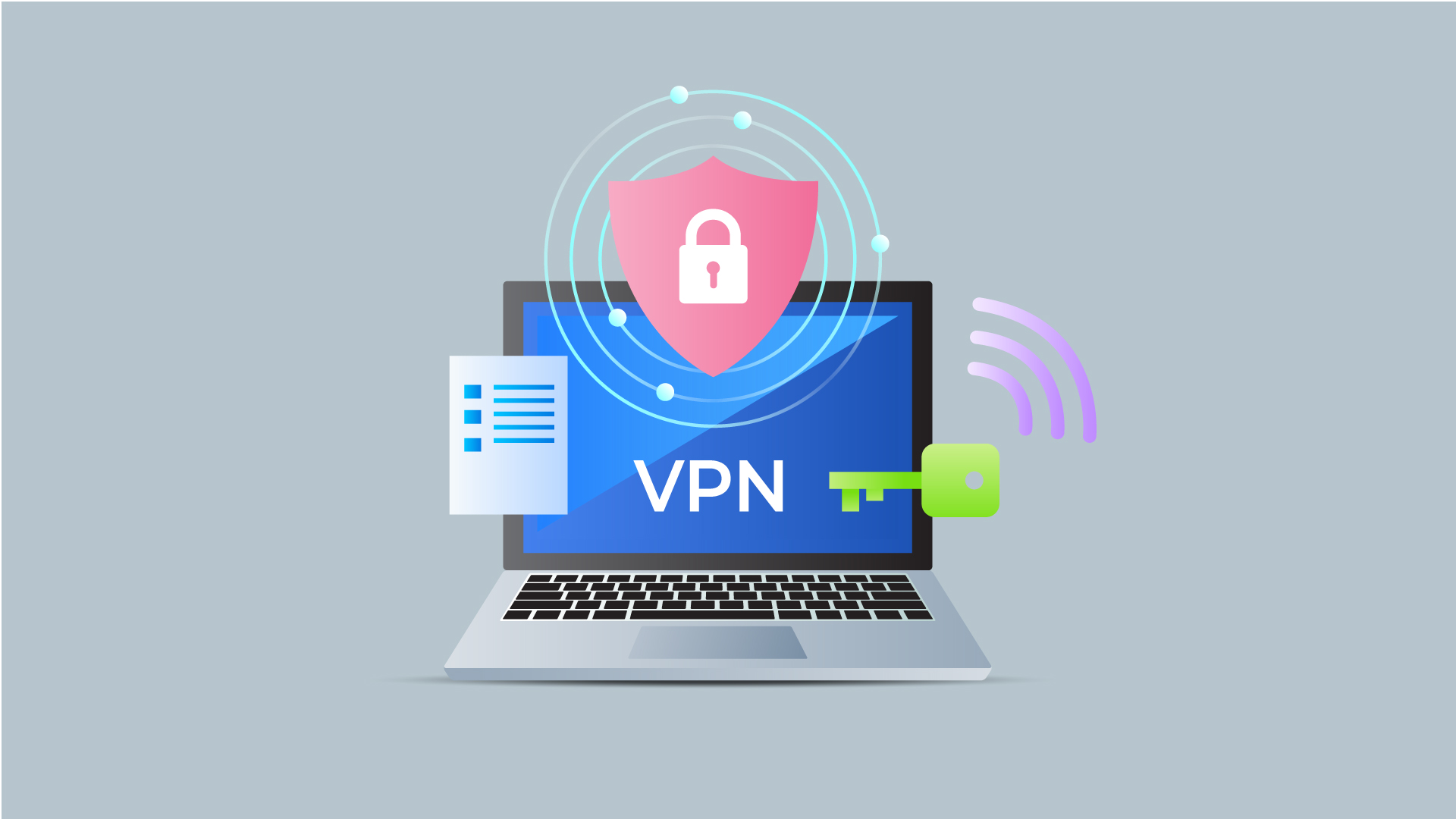 Иллюстрация безопасности VPN