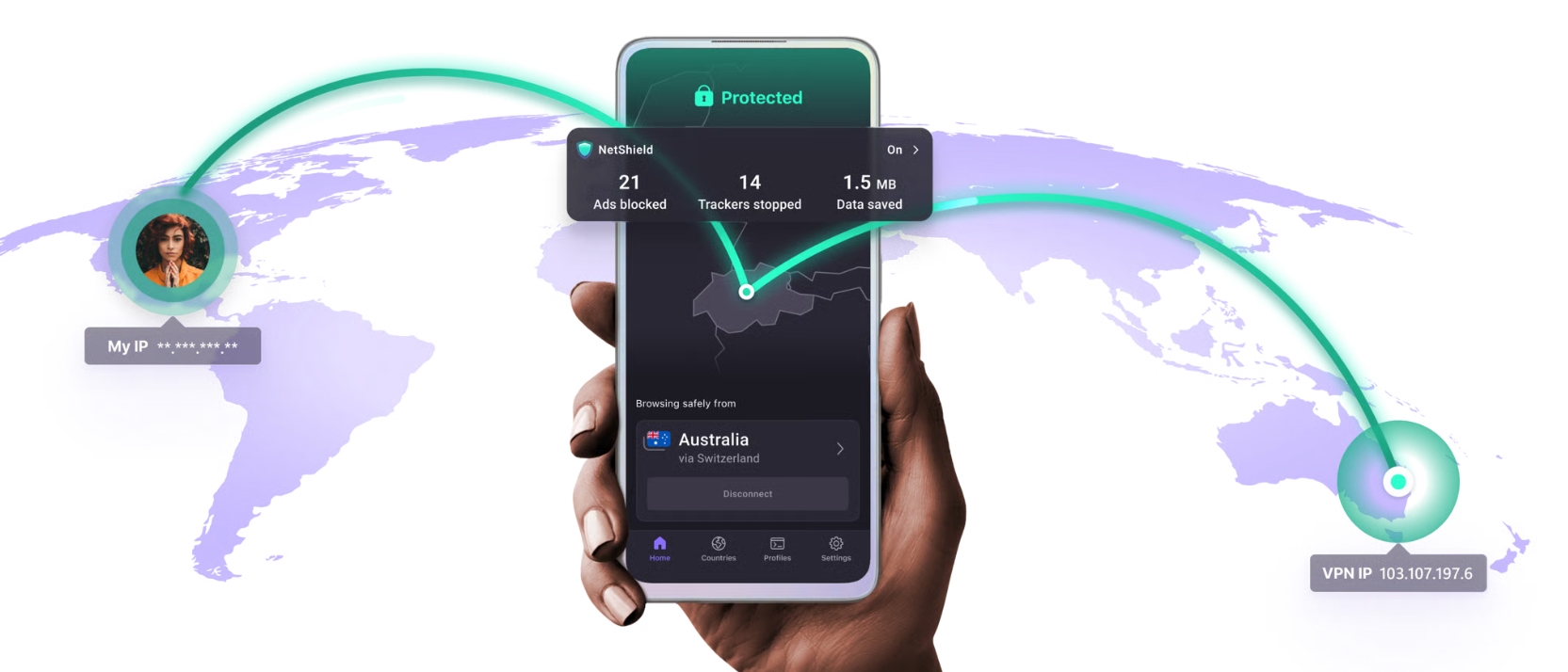 Приложения Proton VPN